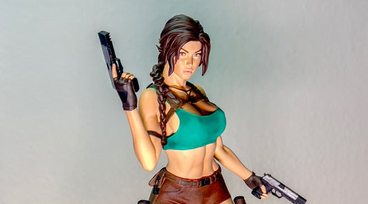 Lara Croft Statue