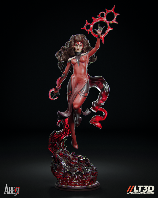 Scarlet Witch Hellfire Gala Statue