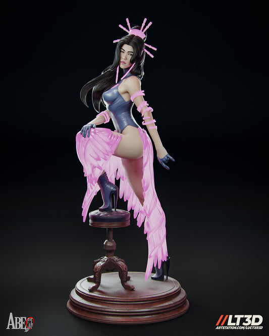 Psylocke Hellfire Gala Statue