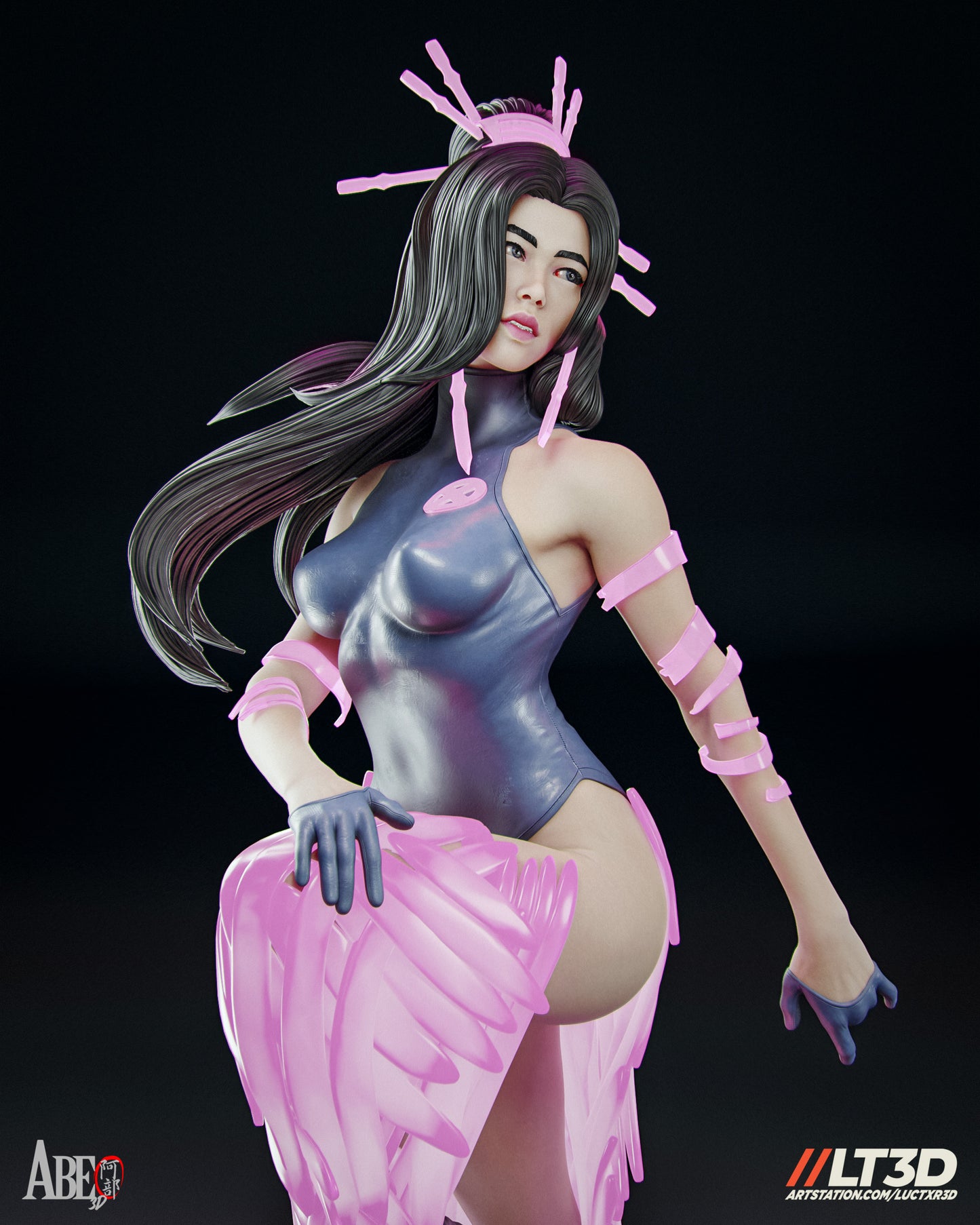 Psylocke Hellfire Gala Satue