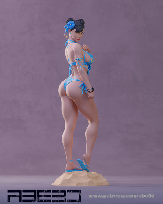 Chun-Li Bikini (Street Fighter) Statue