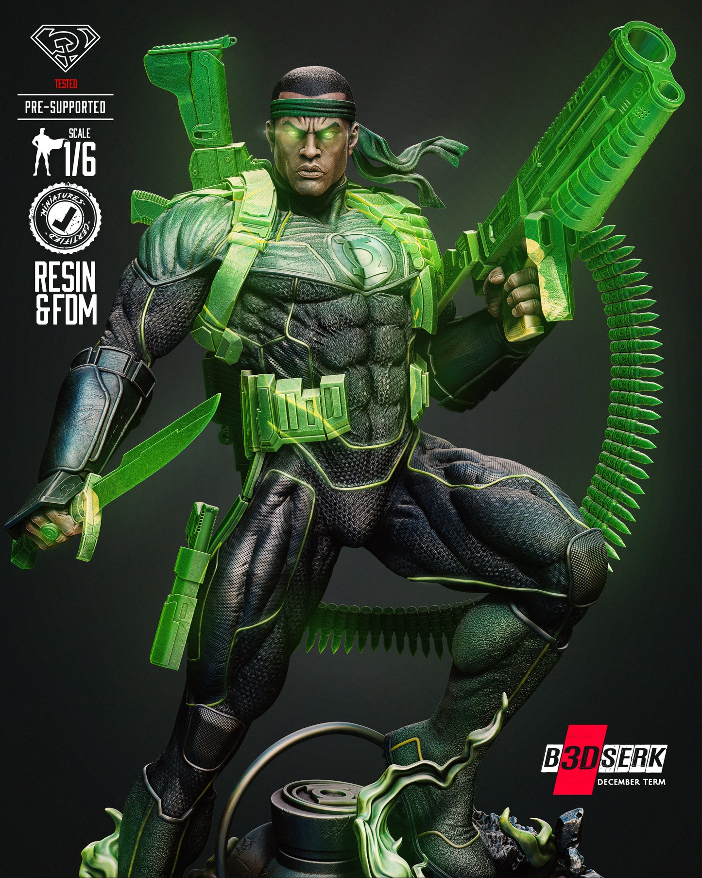 John Stewart (Green Lantern) Diorama