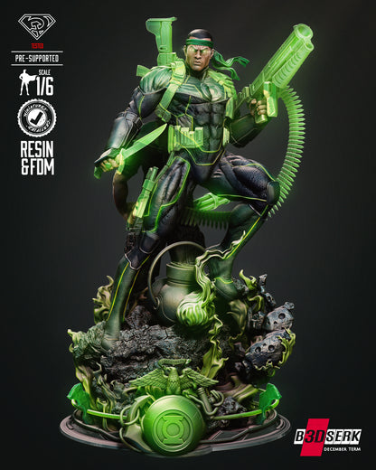 John Stewart (Green Lantern) Diorama