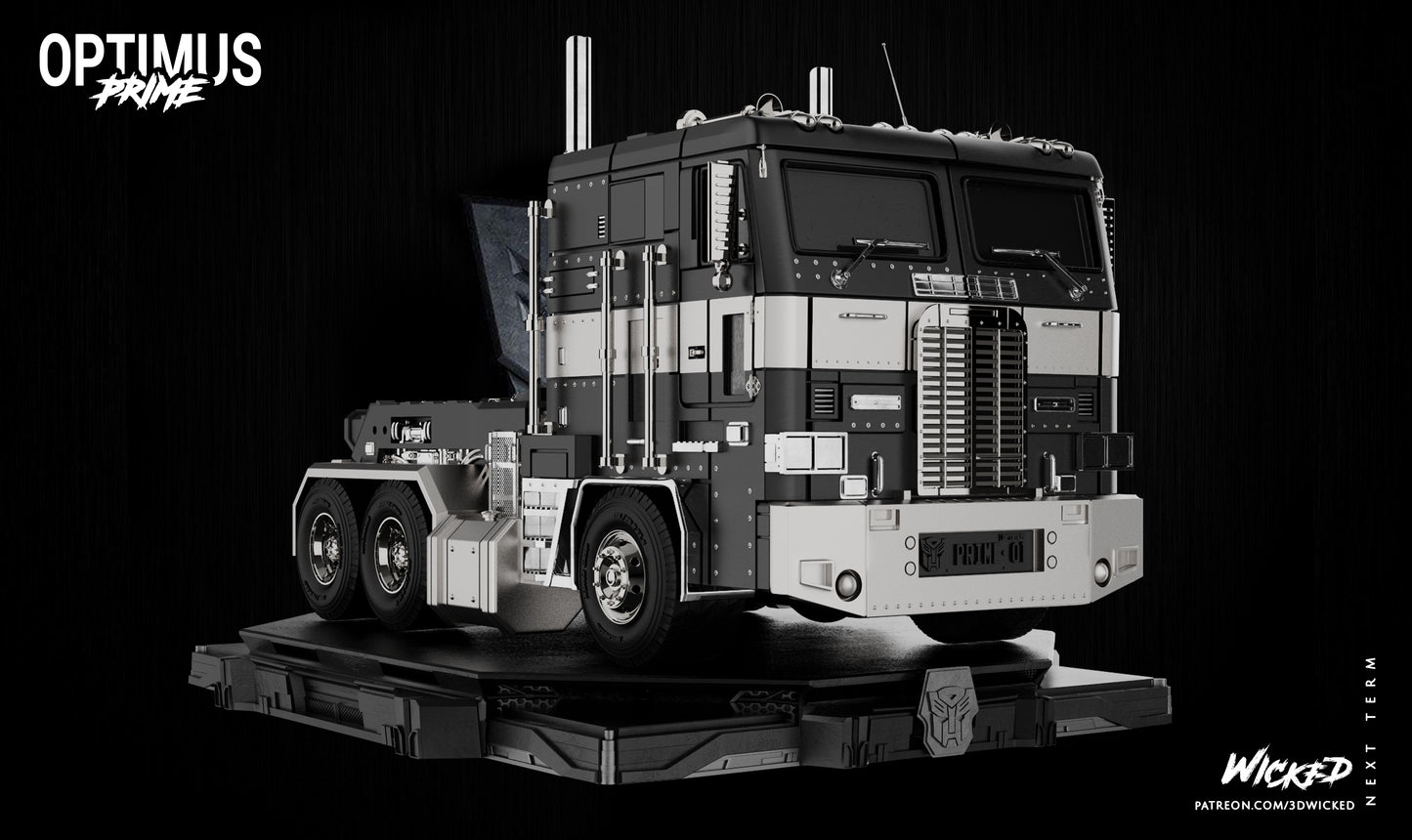 Optimus Prime (Truck Mode) Statue