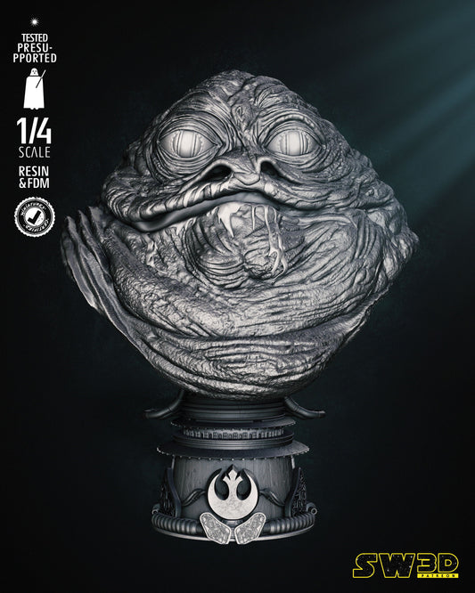 Jabba The Hutt Portrait Bust
