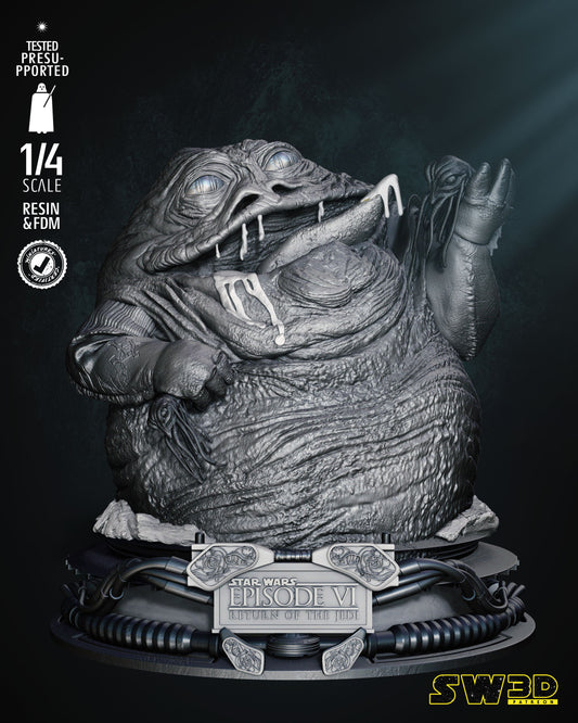 Jabba The Hutt Bust