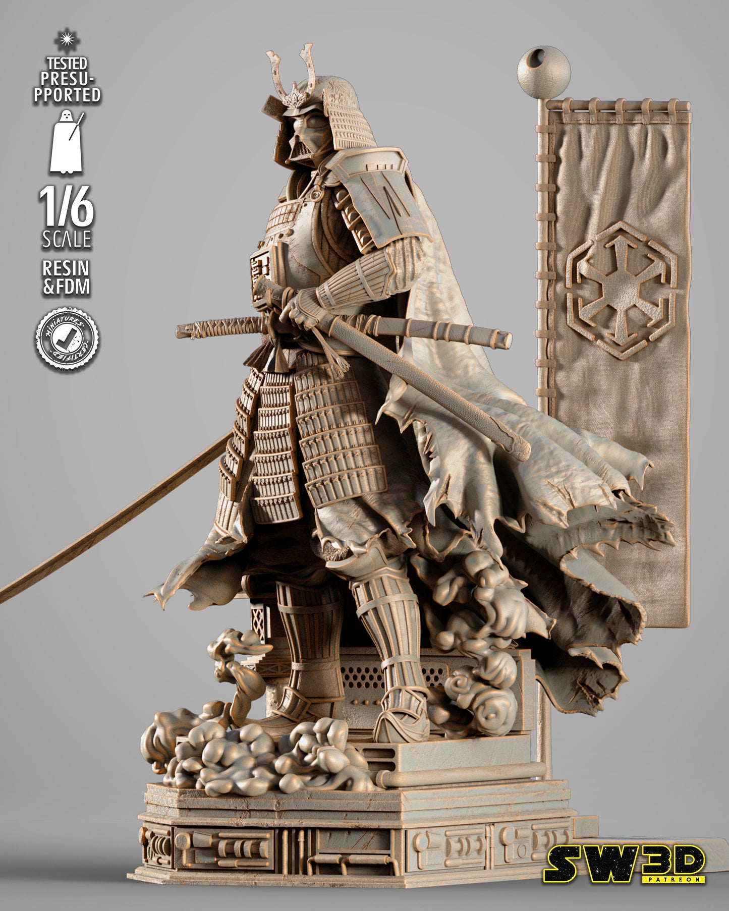 Darth Vader Samurai Statue