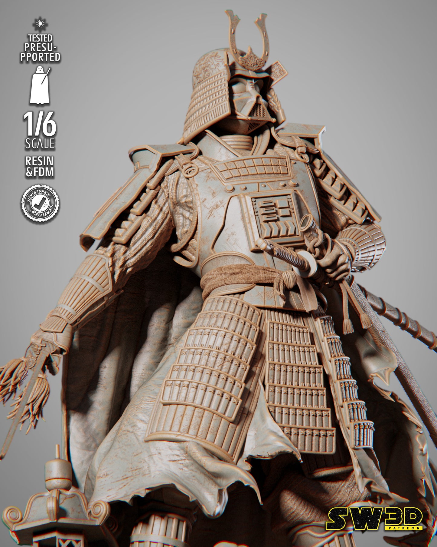 Darth Vader Samurai Statue