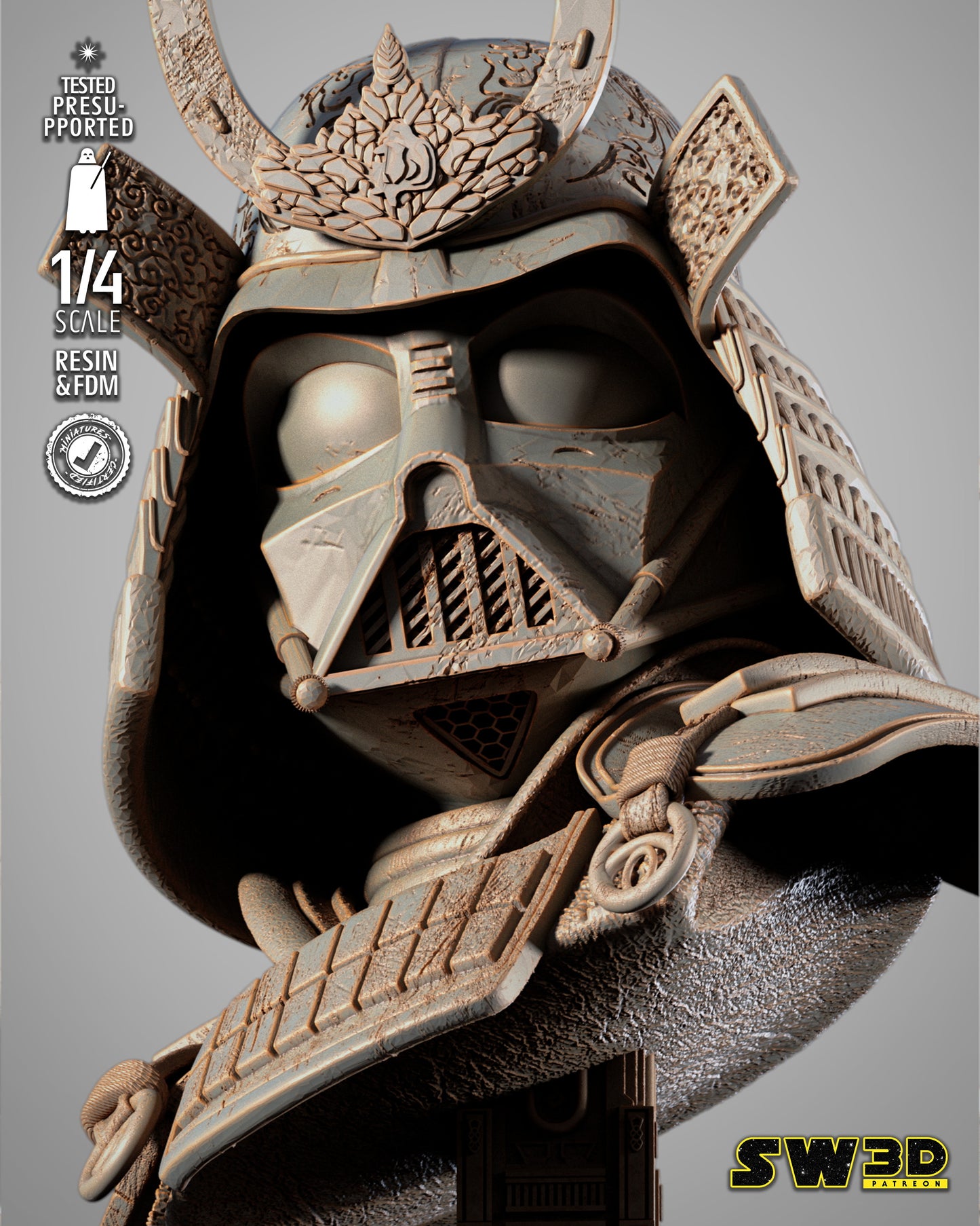 Darth Vader Samurai Bust