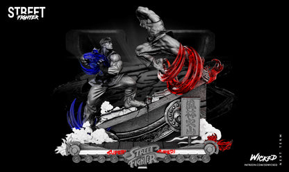 Ken vs Ryu (Street Fighter) Diorama