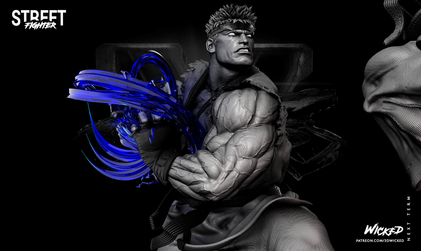 Street Fighter (Ryu) Statue