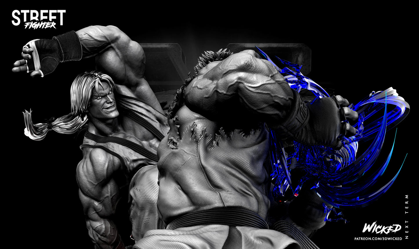 Street Fighter (Ryu) Statue