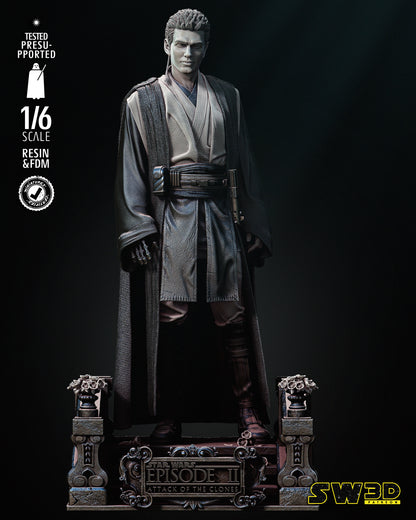 Young Anakin Statue