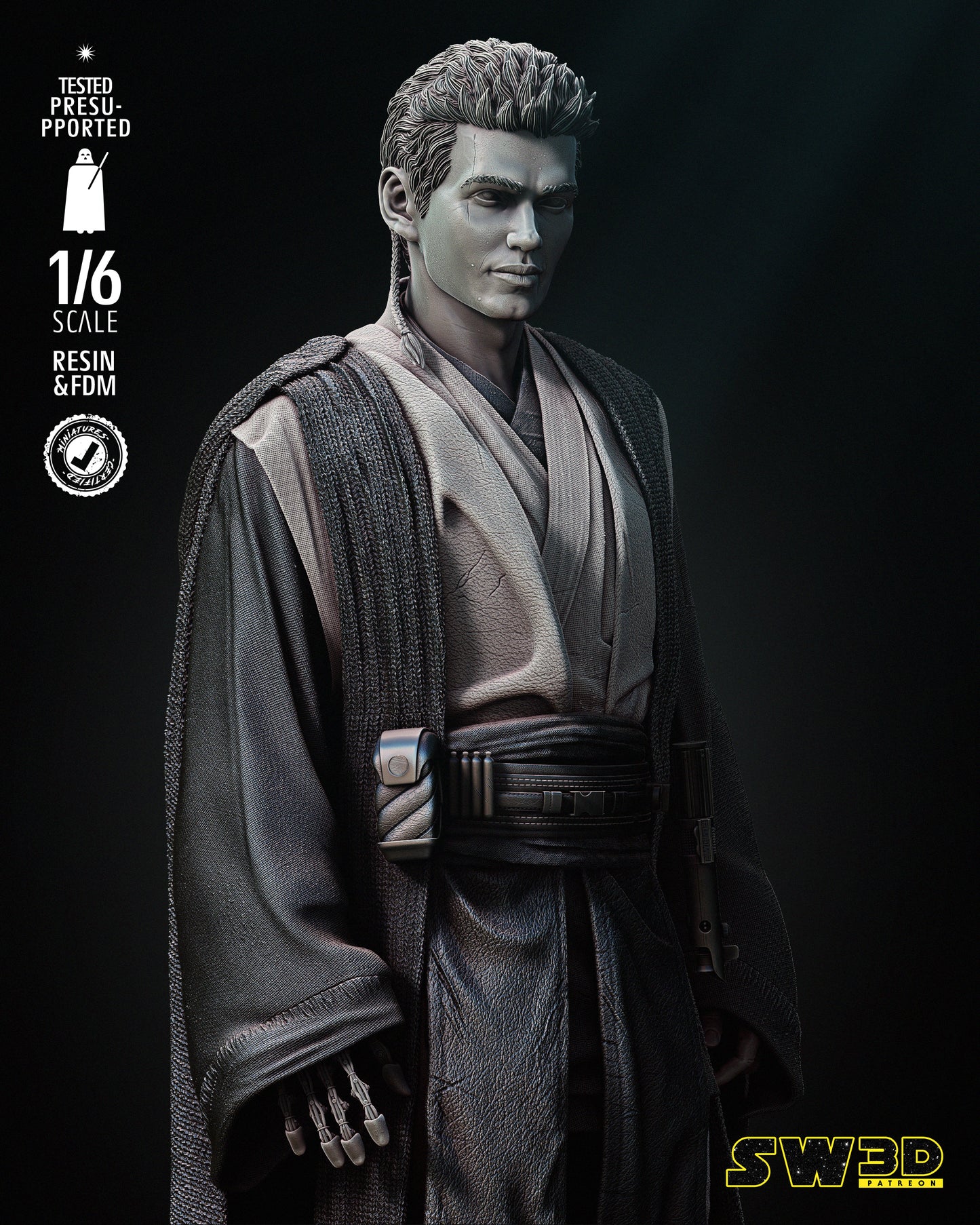 Young Anakin Statue