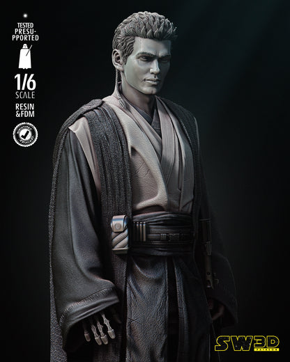 Young Anakin Statue