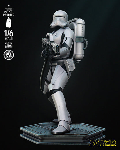 Flame Trooper Statue