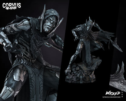 Corvus Glaive Statue