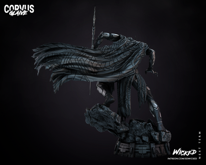 Corvus Glaive Statue