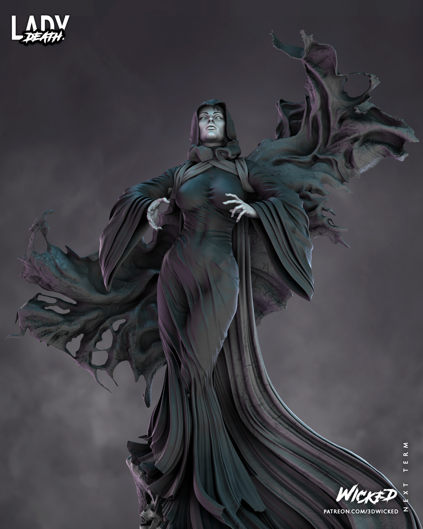 Lady Death Statue