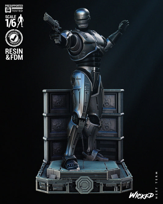 Robocop Statue