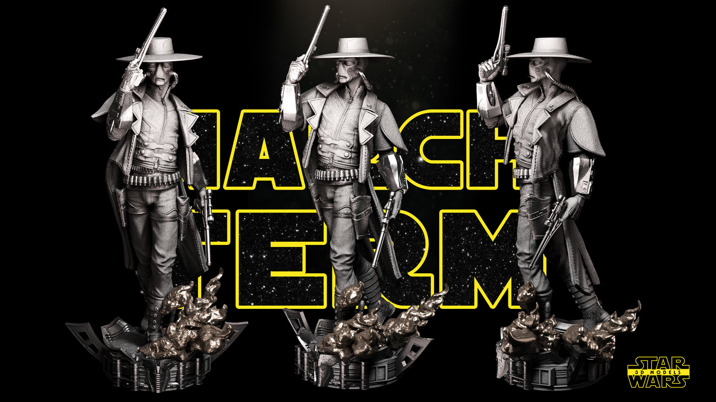 Cad Bane Statue