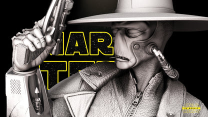 Cad Bane Statue