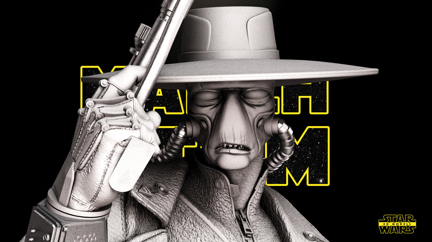 Cad Bane Statue