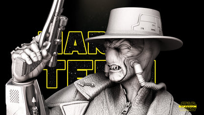 Cad Bane Statue