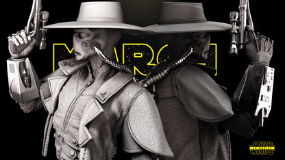 Cad Bane Statue