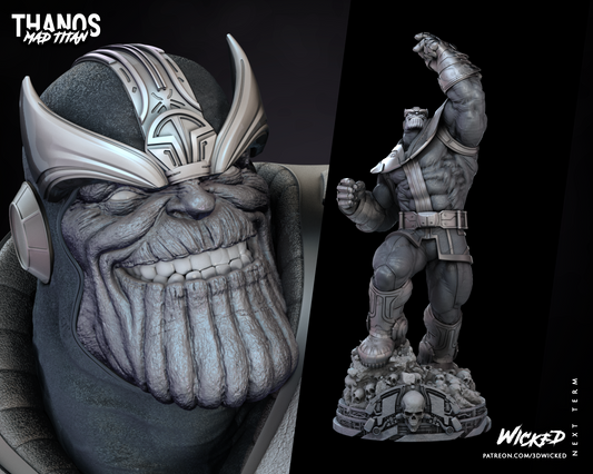 Thanos (Comics Version) Statue