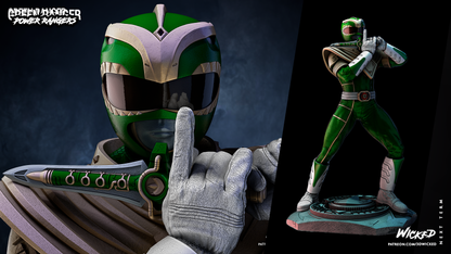 Power Rangers Green Ranger Statue