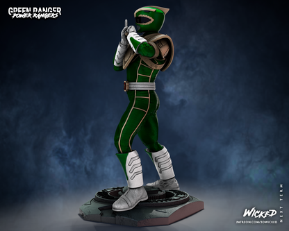 Power Rangers Green Ranger Statue