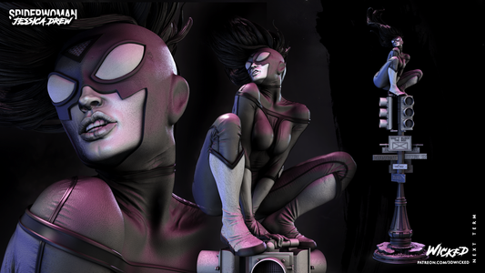 Spider Woman Statue