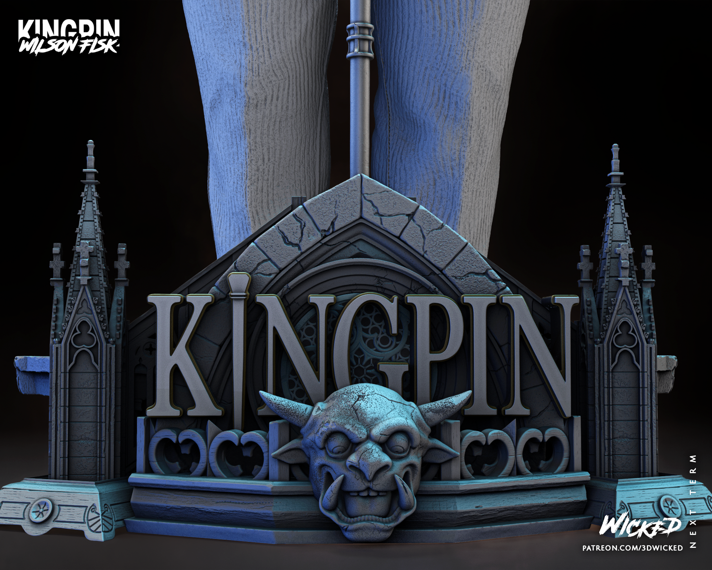 Kingpin Statue