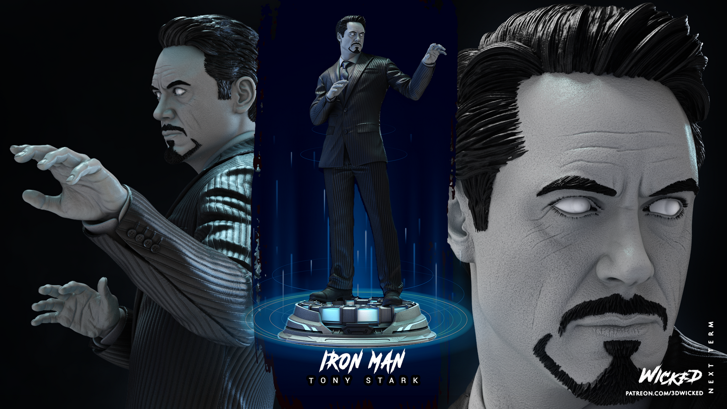 Tony Stark Statue