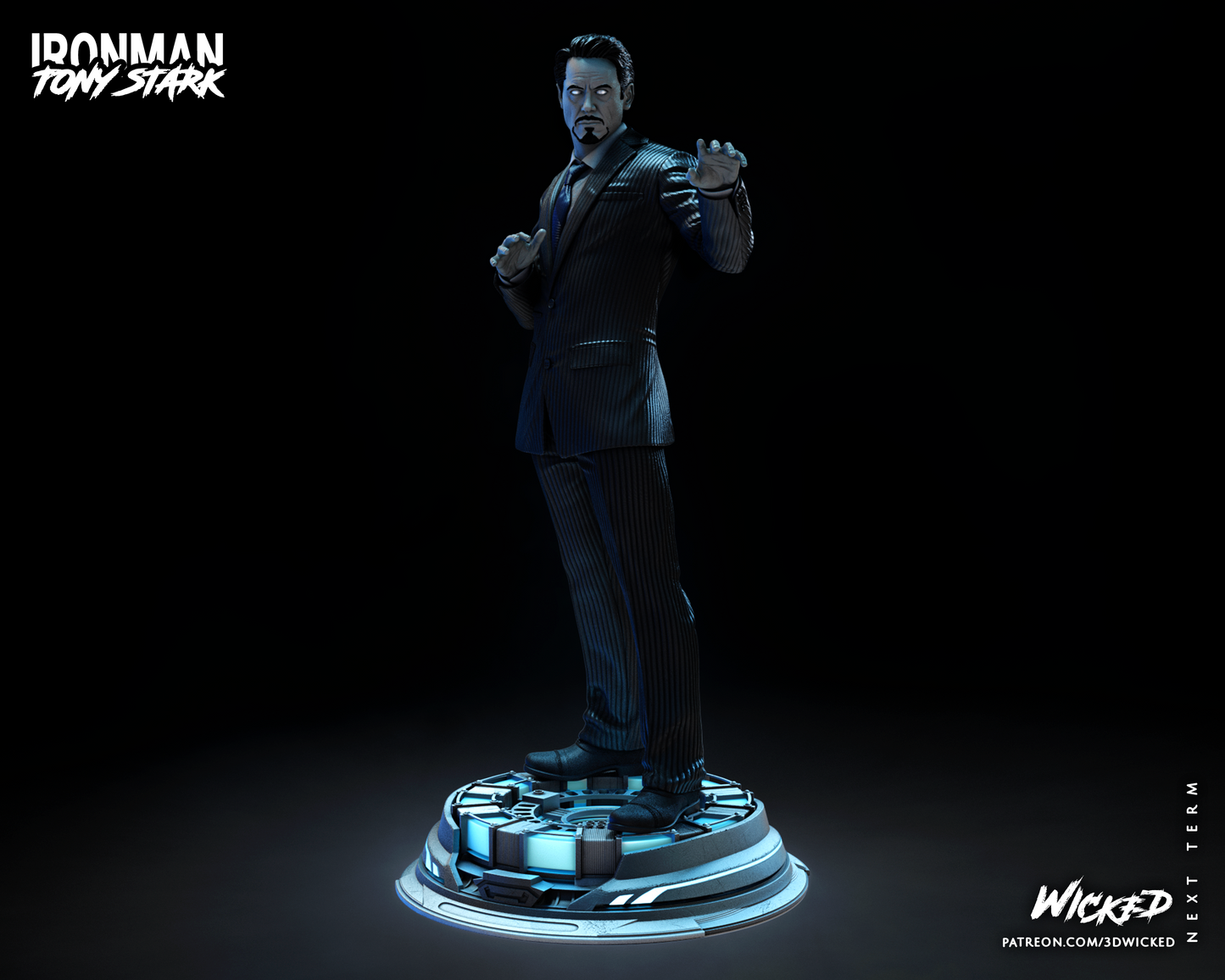 Tony Stark Statue