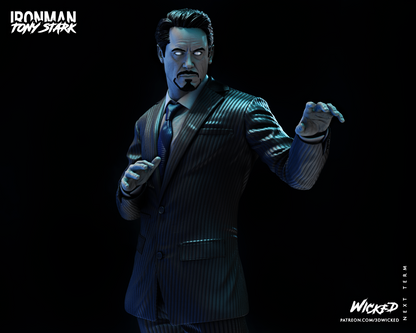 Tony Stark Statue