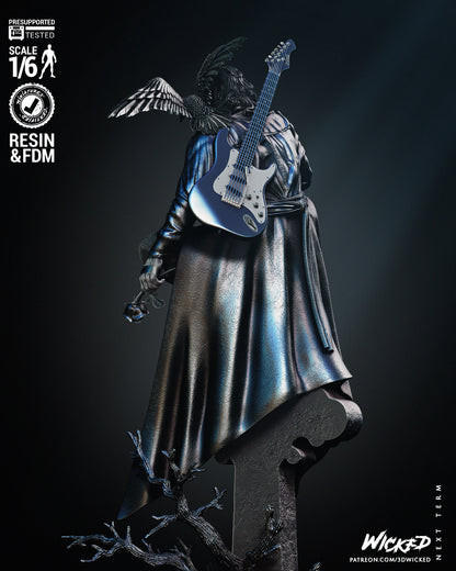 The Crow Statue