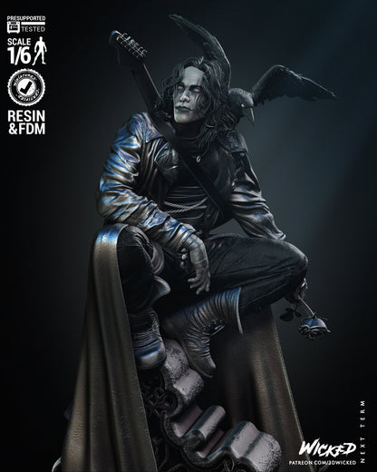 The Crow Statue