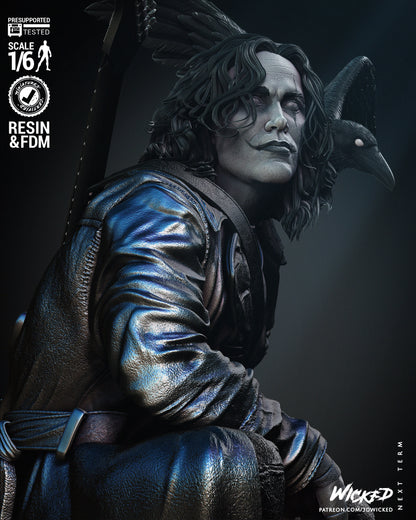 The Crow Statue