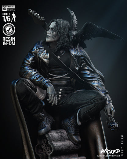 The Crow Statue