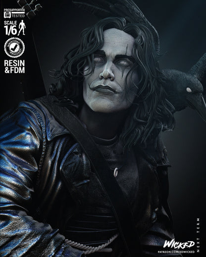 The Crow Statue