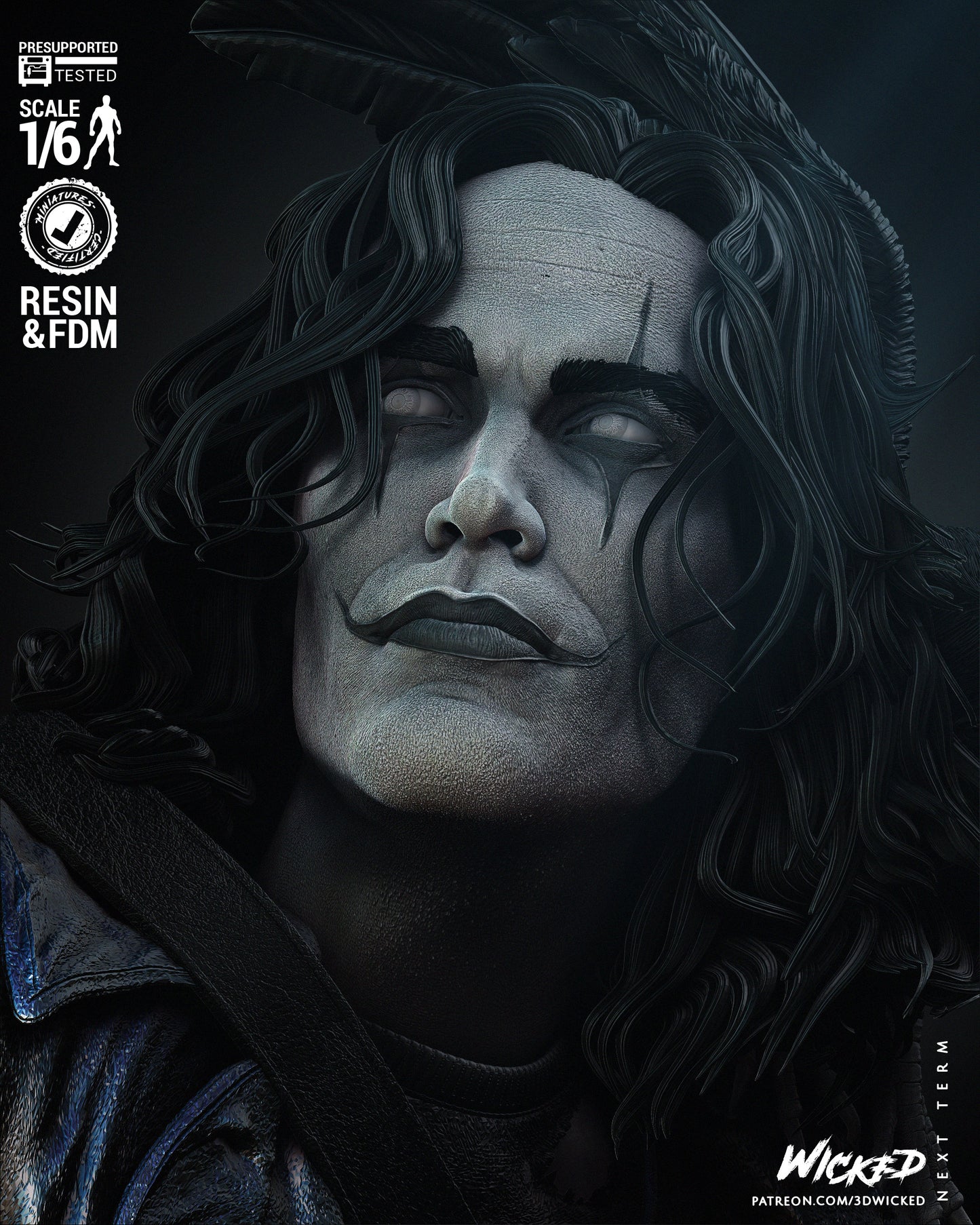 The Crow Statue