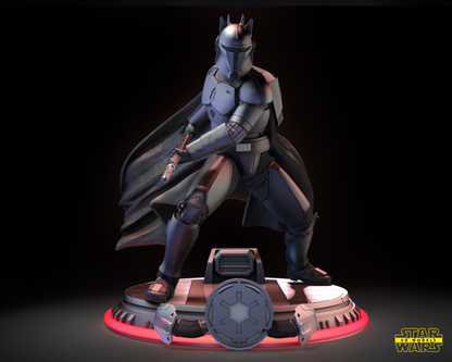 Moff Gideon Statue