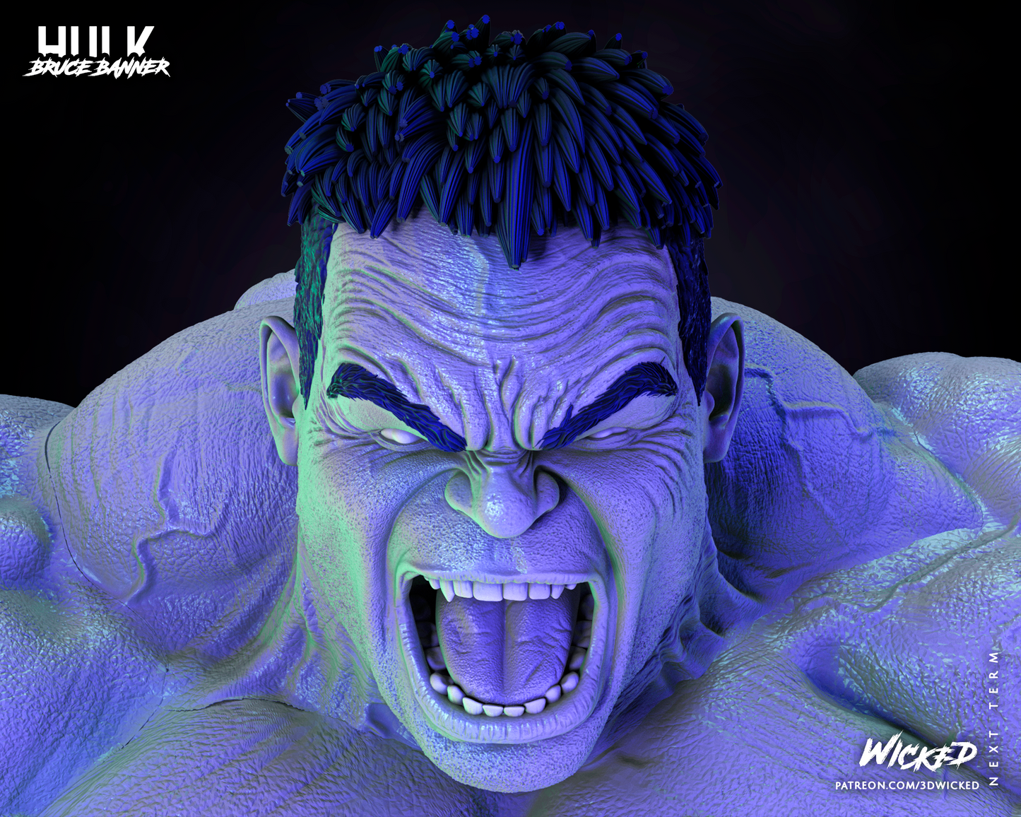 Incredible Hulk Statue