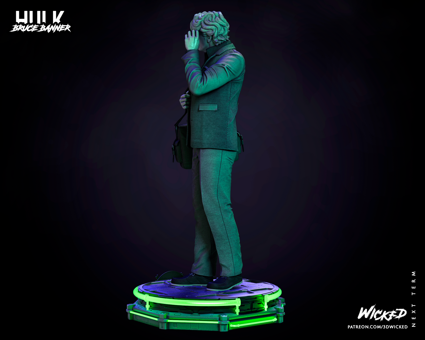 Bruce Banner Statue