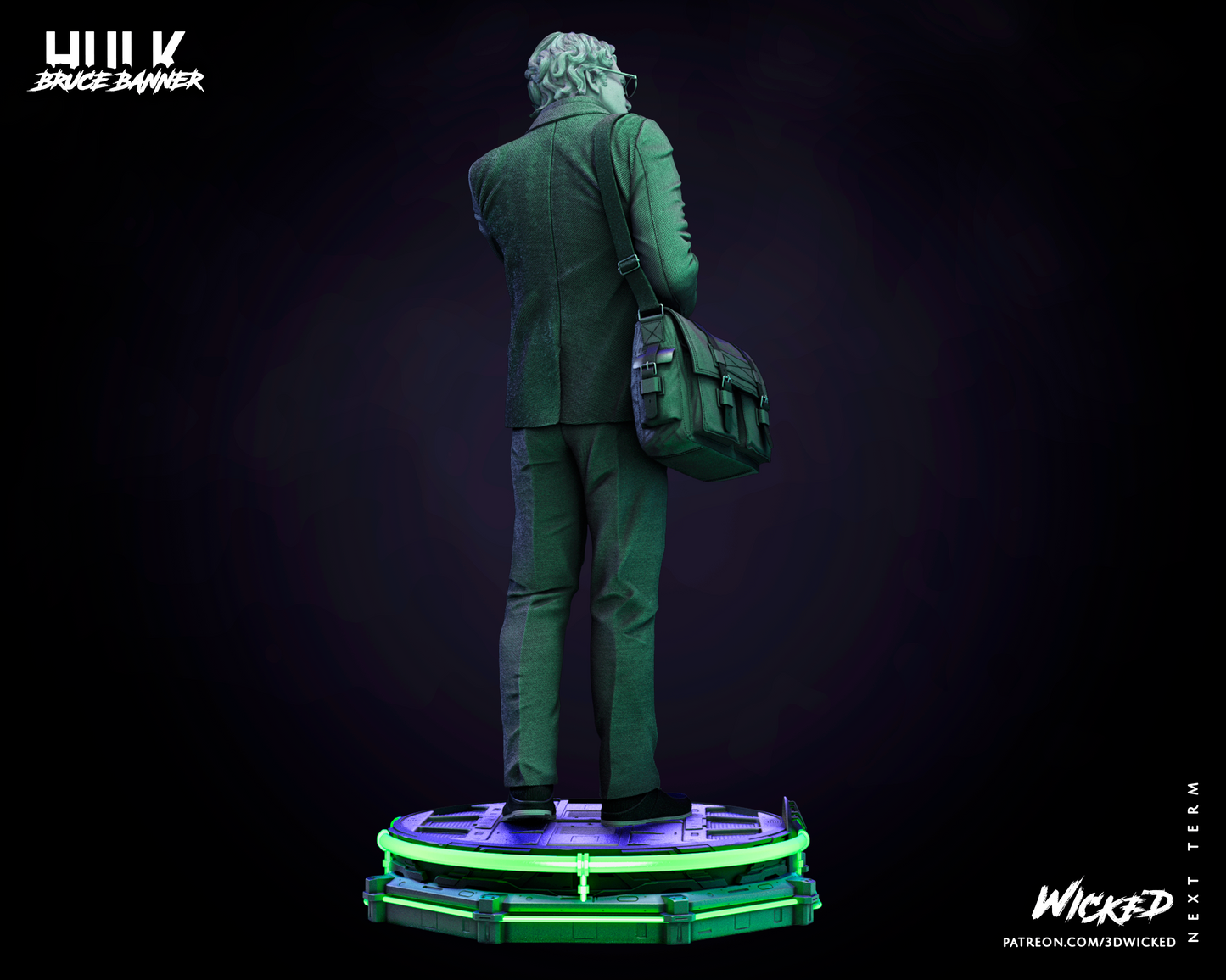 Bruce Banner Statue