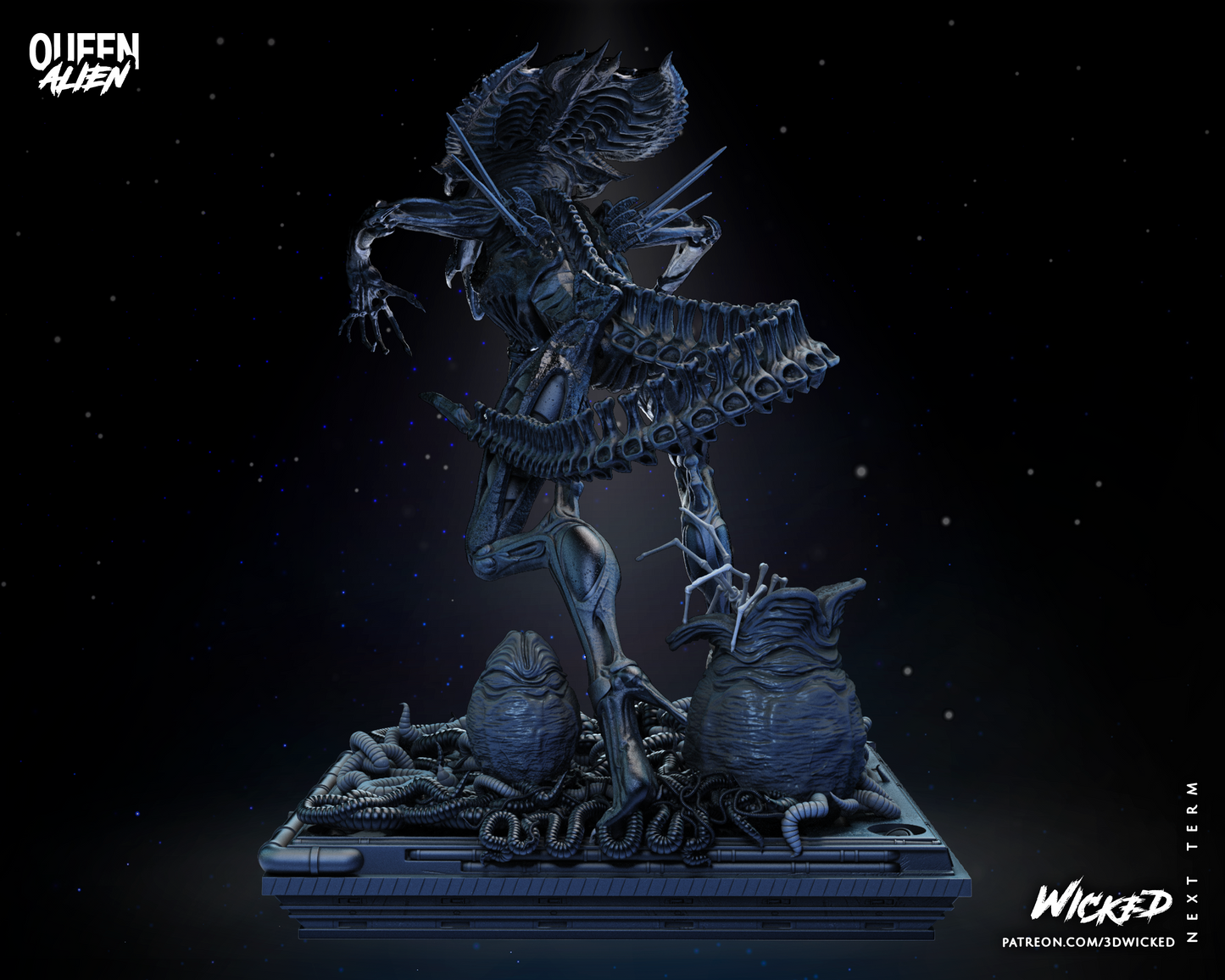 Alien Queen - Aliens Statue