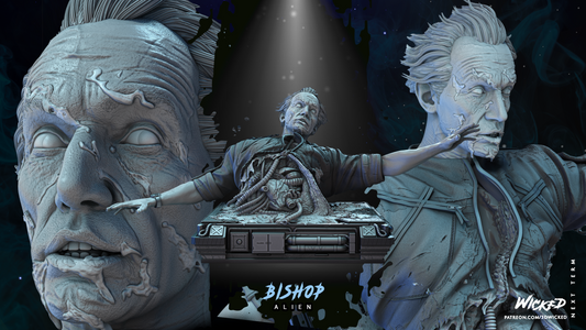 Bishop - Aliens Statue