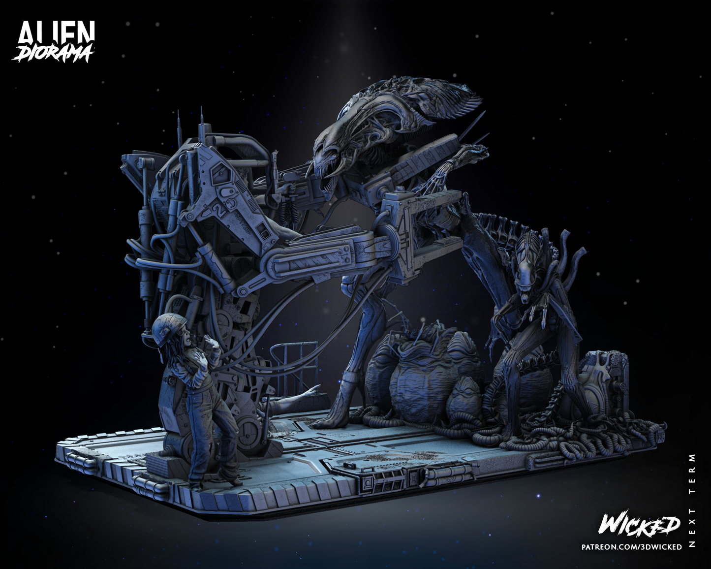 Aliens Diorama